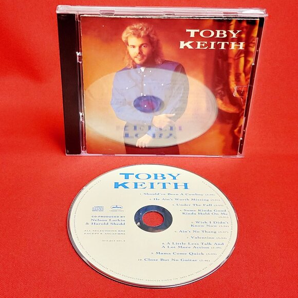 Toby Keith Audio CD 1993 Debut Album Country Music Legend - Picture 7 of 8